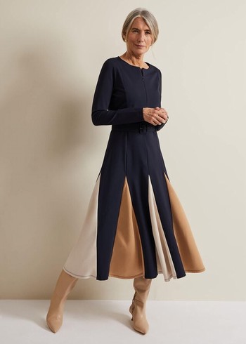 Phase Eight Paula Dress Navy Canada | SVCWPQ-063